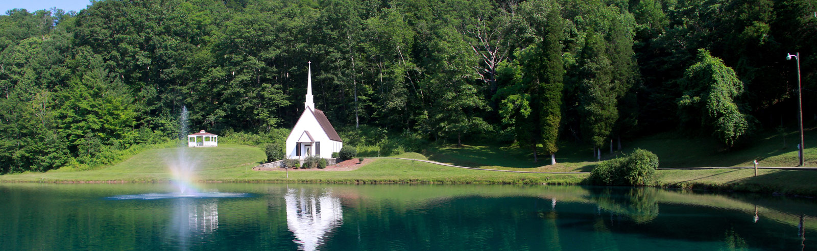 Church by a Lake