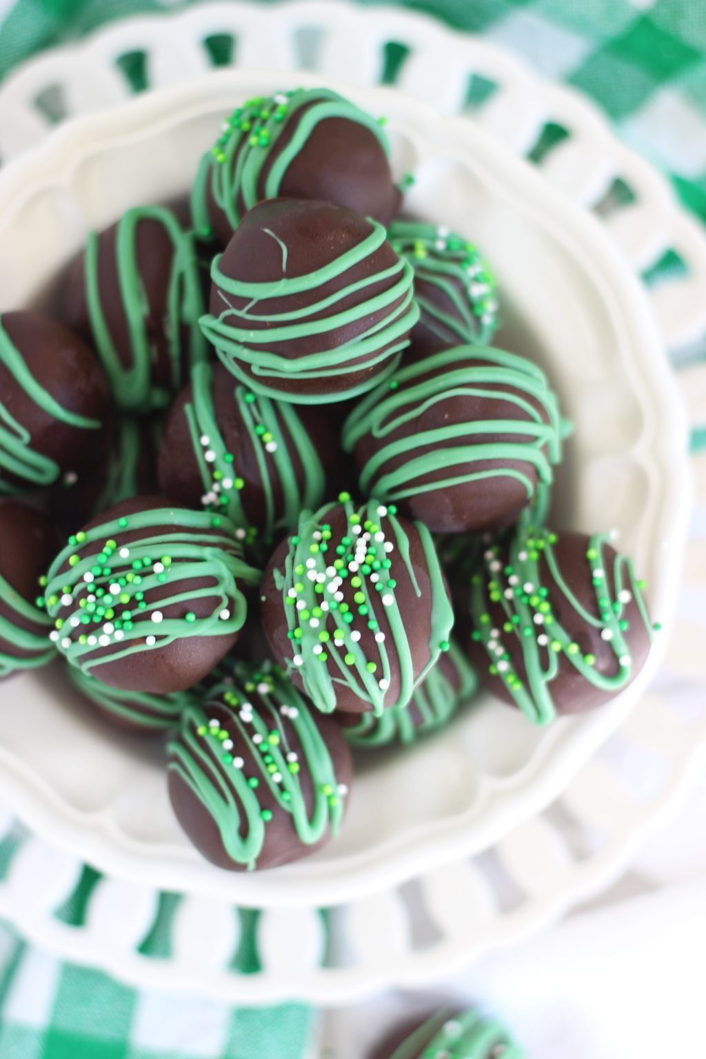Girl Scout Thin Mint Cookie Ball Truffles