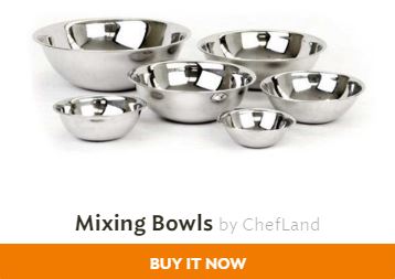 buy stainless mixing bowls