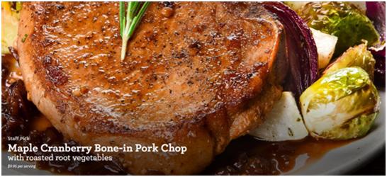 Maple Cranberry Pork Chop Maple Cranberry Pork Chop