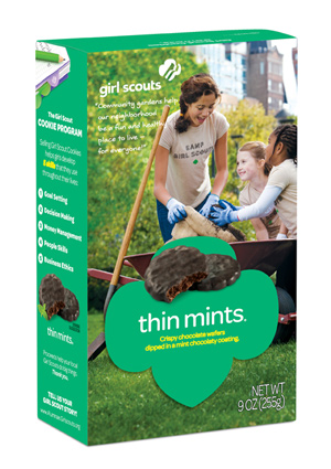 Girl Scout Thin Mint Cookies