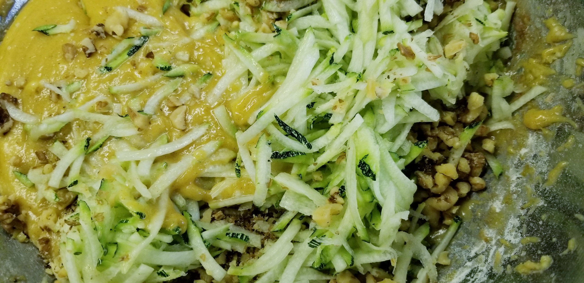 Zucchini Bread Batter