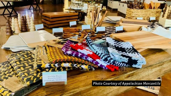 Display at Appalachian Mercantile - Heritage Real Estate Co.