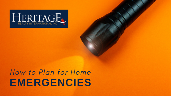 Home Emergencies - Heritage Realty International Inc.