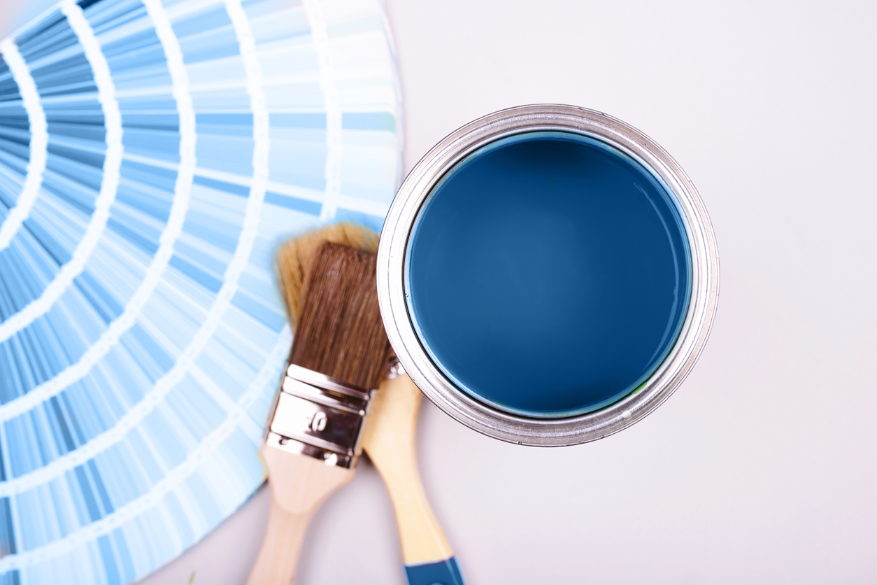 Classic Blue Paint - Heritage Real Estate Co.